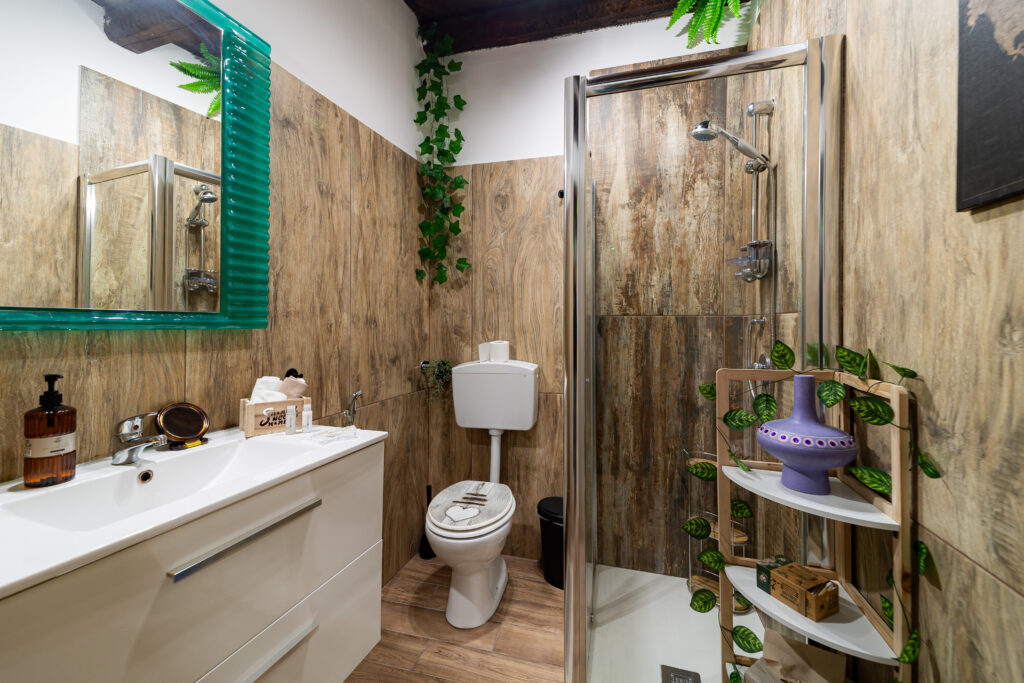bagno in legno