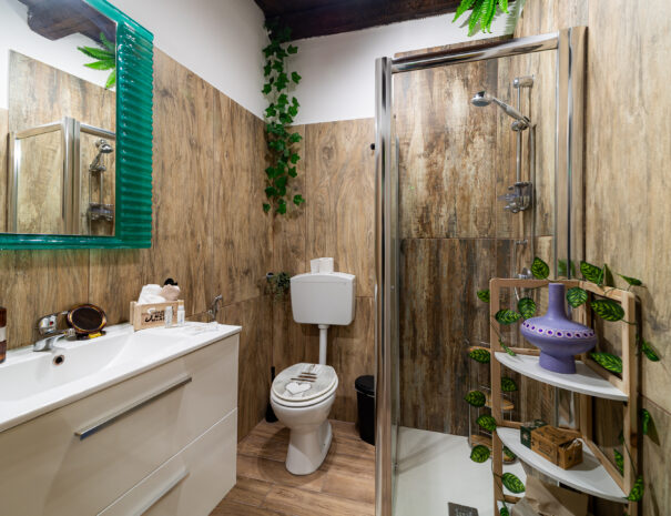 bagno in legno